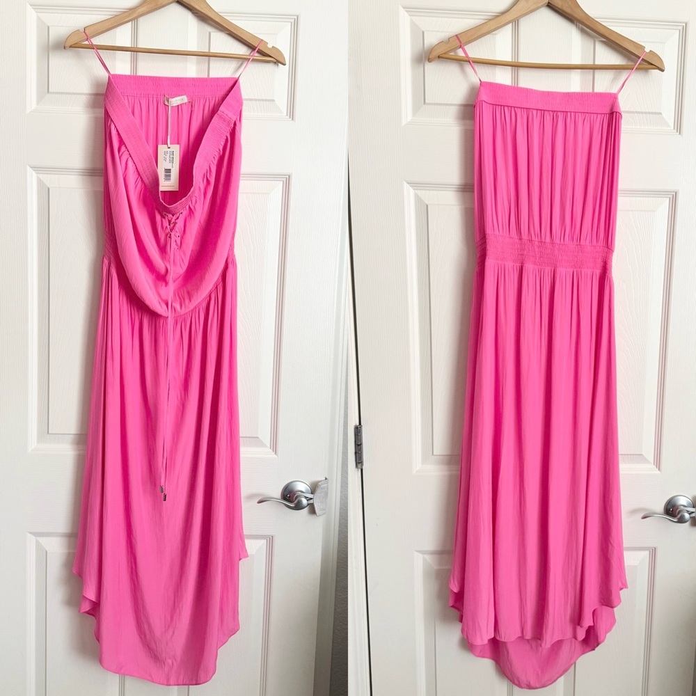 NWT Ramy Brooke Pink Maxi Dress